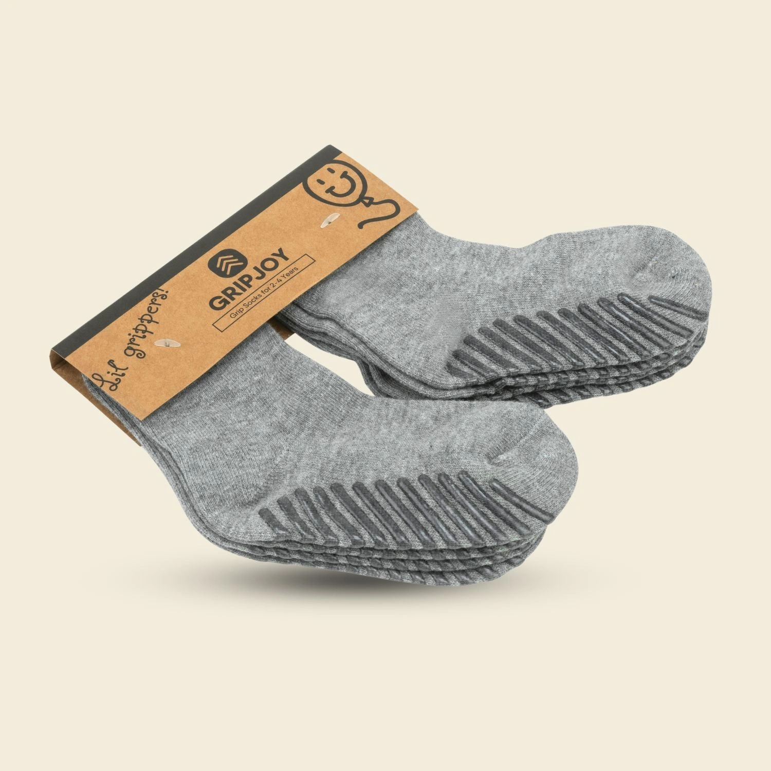 Cozy Crew Socks for Little Explorers 4-Pack Grippy Fun Feet!